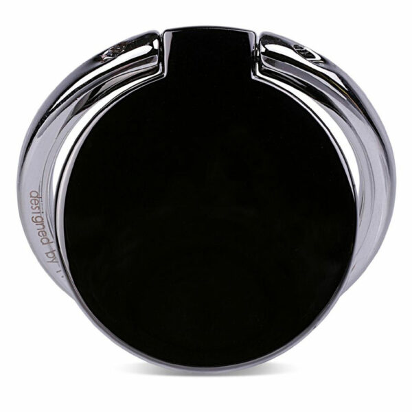 Twing Handyring Black Diamond Front - perfekt als Werbeartikel oder Give away mit eigenem Logo